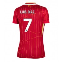 Liverpool Luis Diaz #7 Fußballbekleidung Heimtrikot Damen 2024-25 Kurzarm